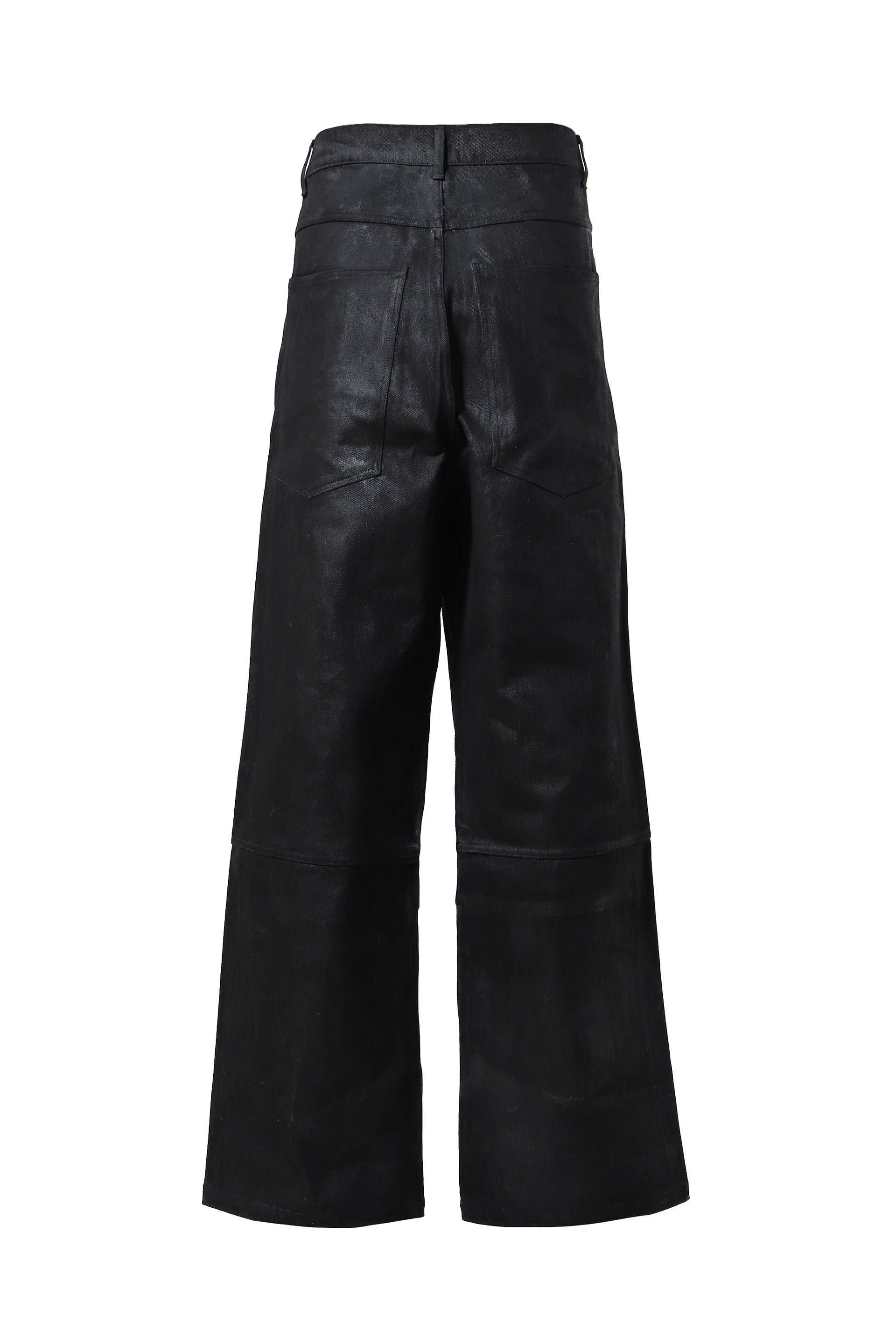 LOW CROTCH OILSKIN DENIM / BLK OILSKIN