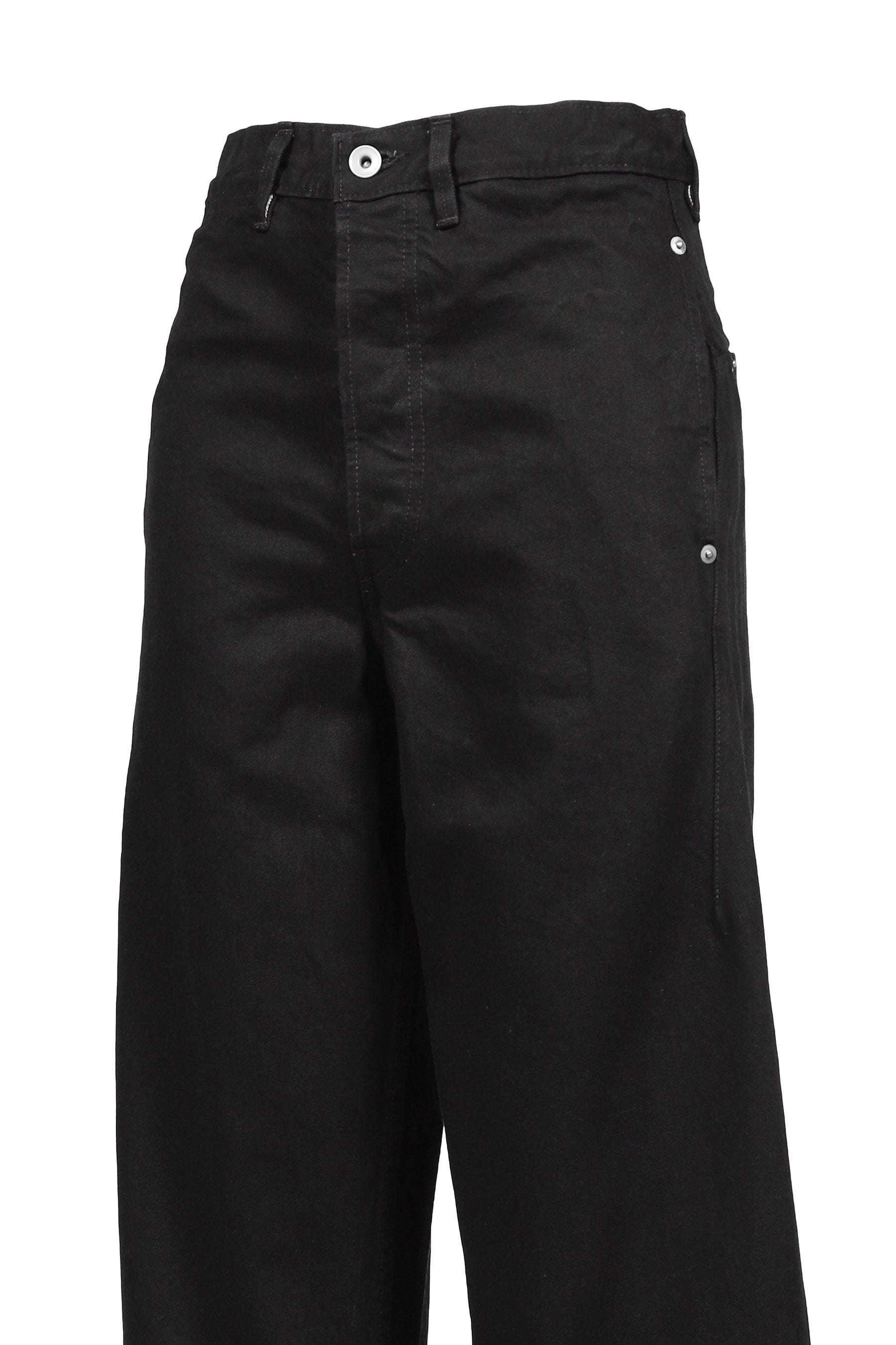 PURE WIDE DENIM / BLK