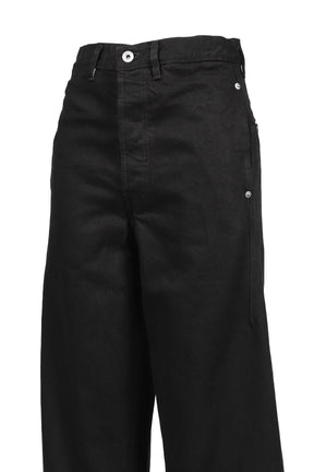 PURE WIDE DENIM / BLK