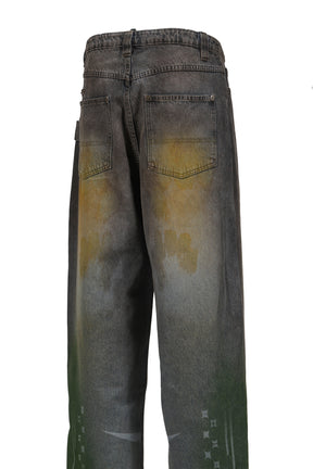 FOSSIL BAGGY TROUSERS / FOSSIL
