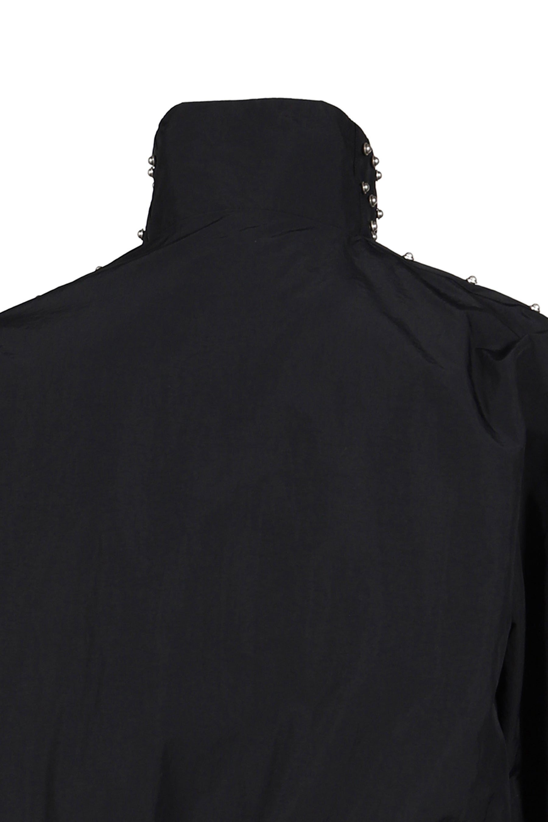 TRIPLE LINE STUD TRACK JACKET / BLK