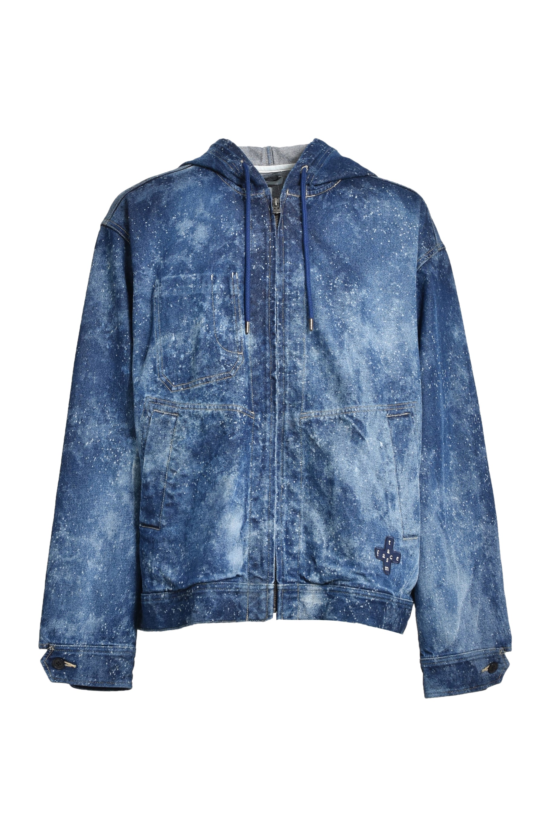 GALAXY DENIM HOODED JACKET / IND