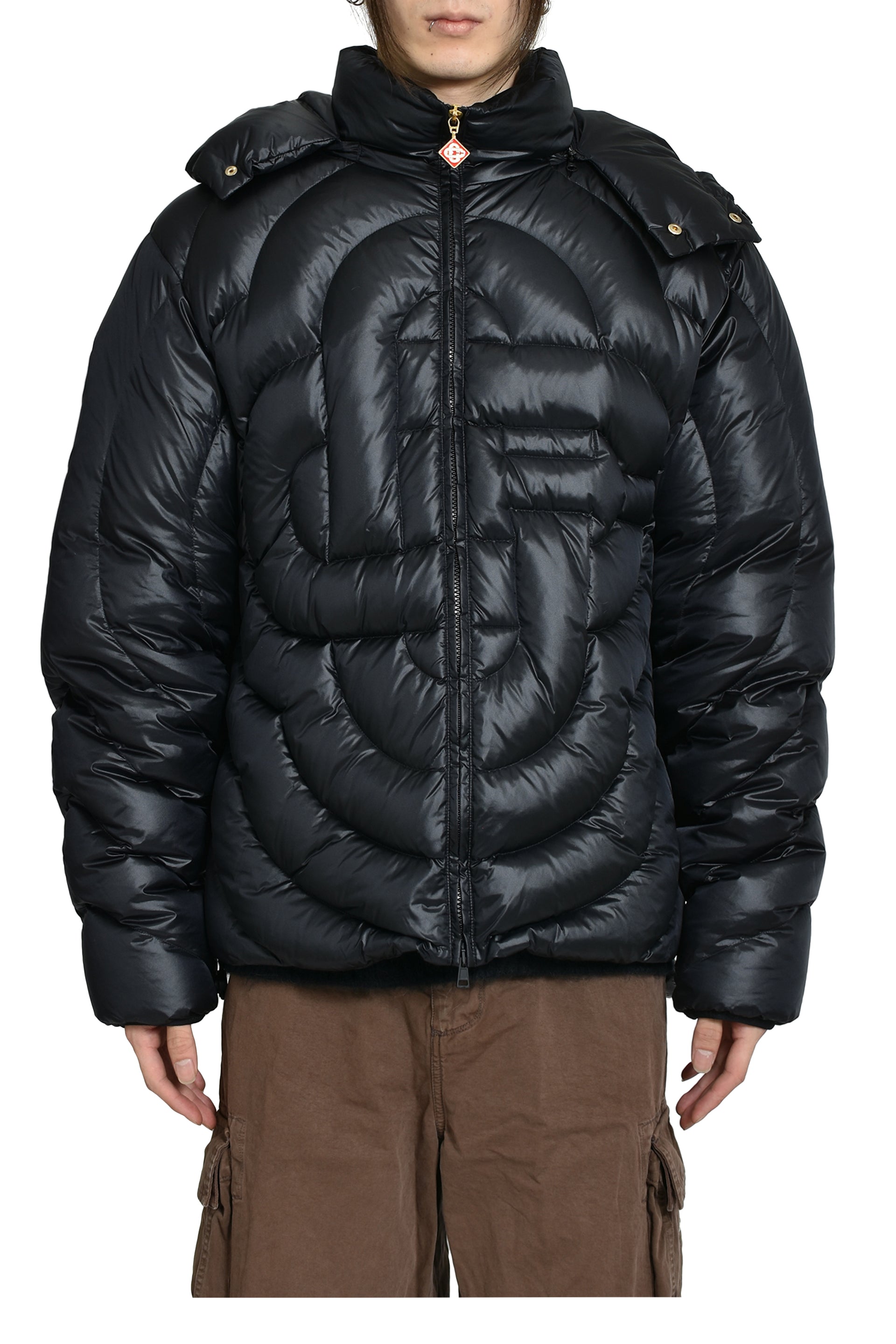 MENS CC QUILTED PUFFER JACKET / BLK