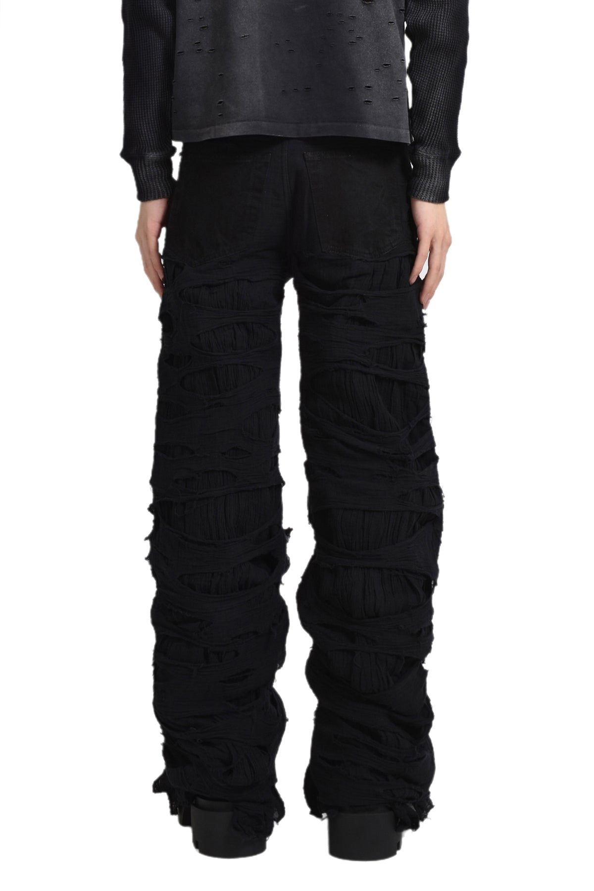 REAPER BAGGY BLACK DENIM / BLK