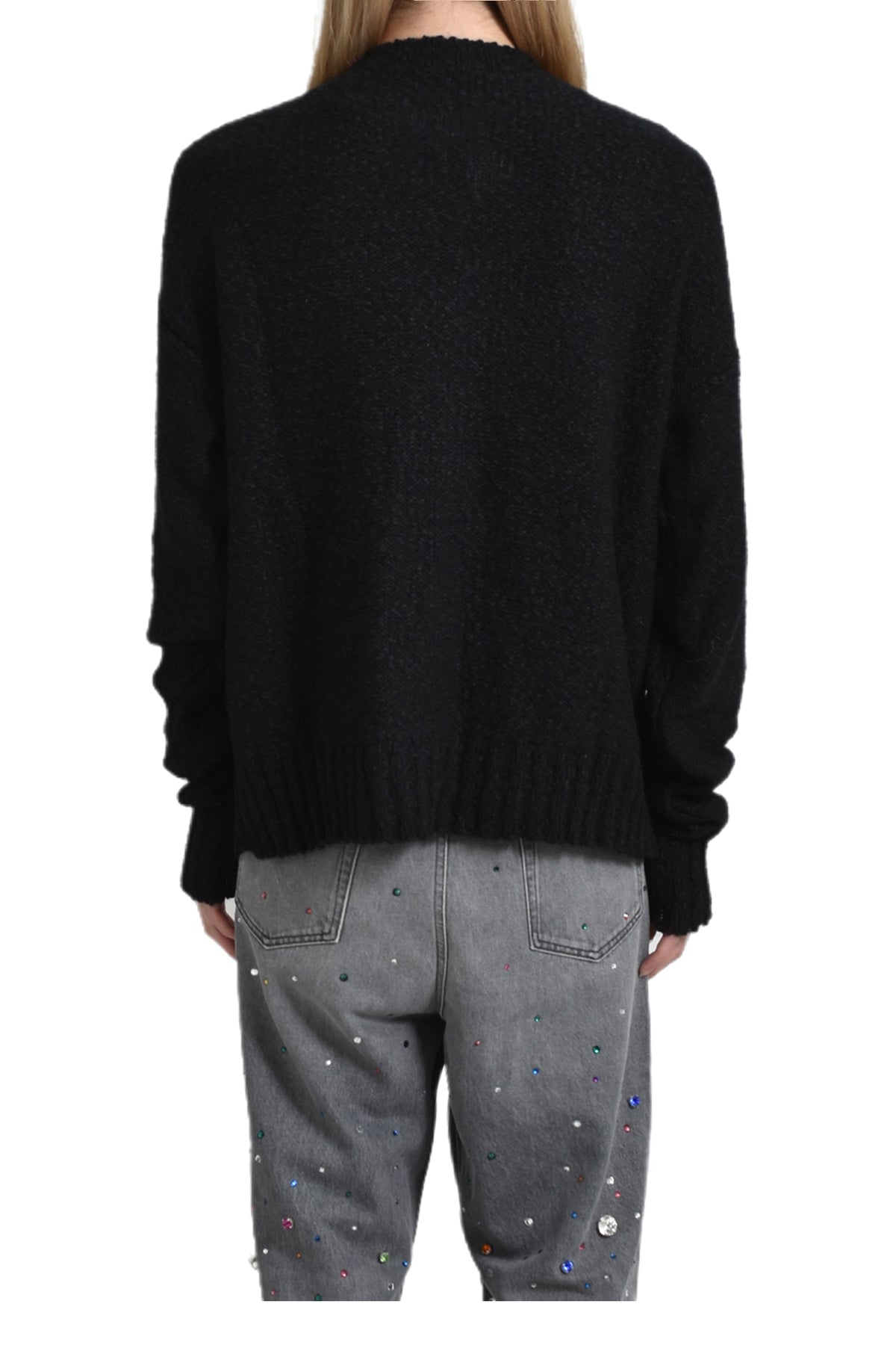 FRESHIE KNIT SWEATER / BLK