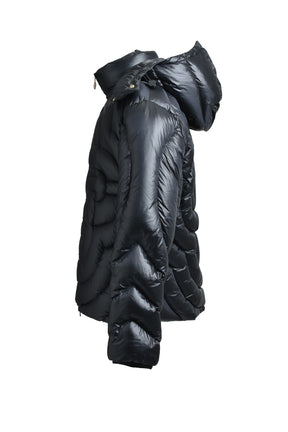 MENS CC QUILTED PUFFER JACKET / BLK
