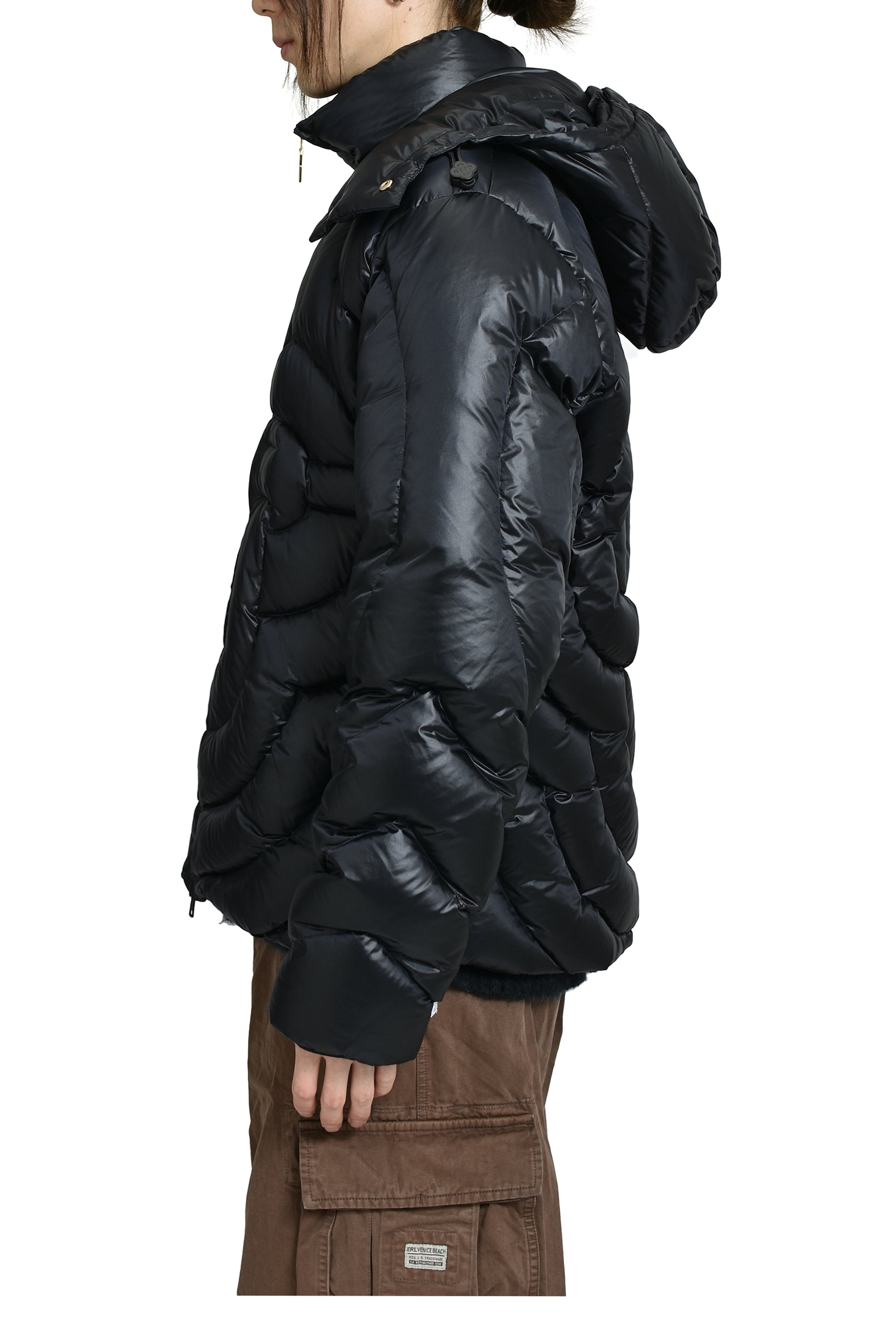 MENS CC QUILTED PUFFER JACKET / BLK