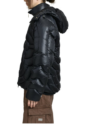 MENS CC QUILTED PUFFER JACKET / BLK