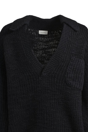 SKIPPER KNIT / BLK