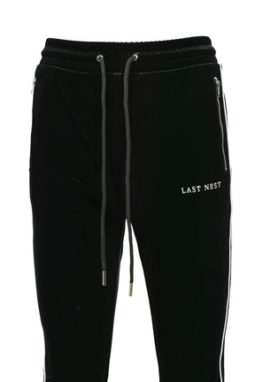VELVET TRACK PANTS V3 / BLK