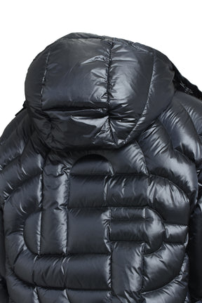 MENS CC QUILTED PUFFER JACKET / BLK
