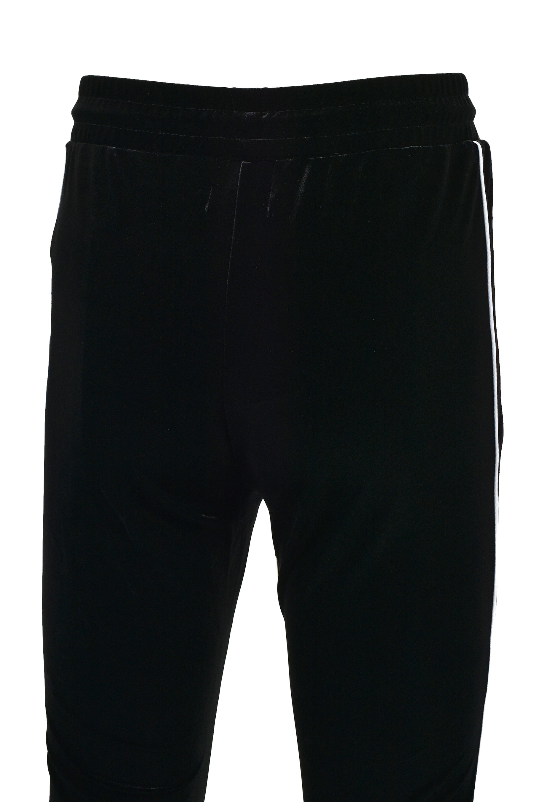 LAST NEST ラストネスト SS26 VELVET TRACK PANTS V3 / BLK - NUBIAN