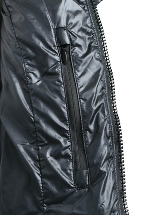 MENS CC QUILTED PUFFER JACKET / BLK