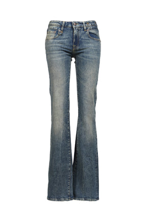 BOY FLARE JEAN / KELLY STRETCH BLU