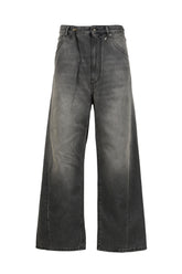 INED - FOLD OVER DENIM / BLACK 