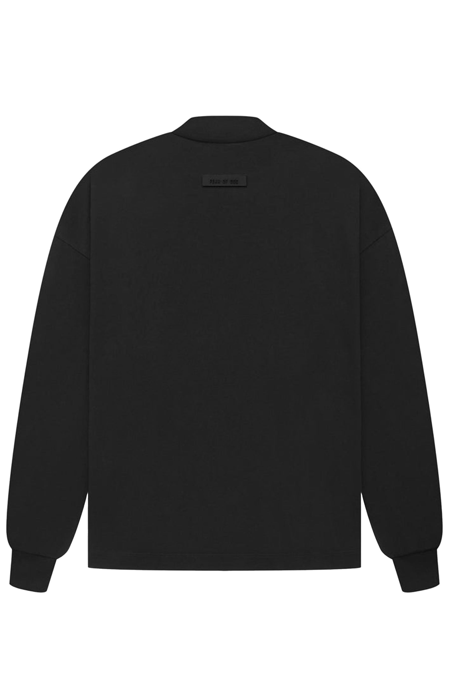 ESSENTIALS LS TEE / BLK