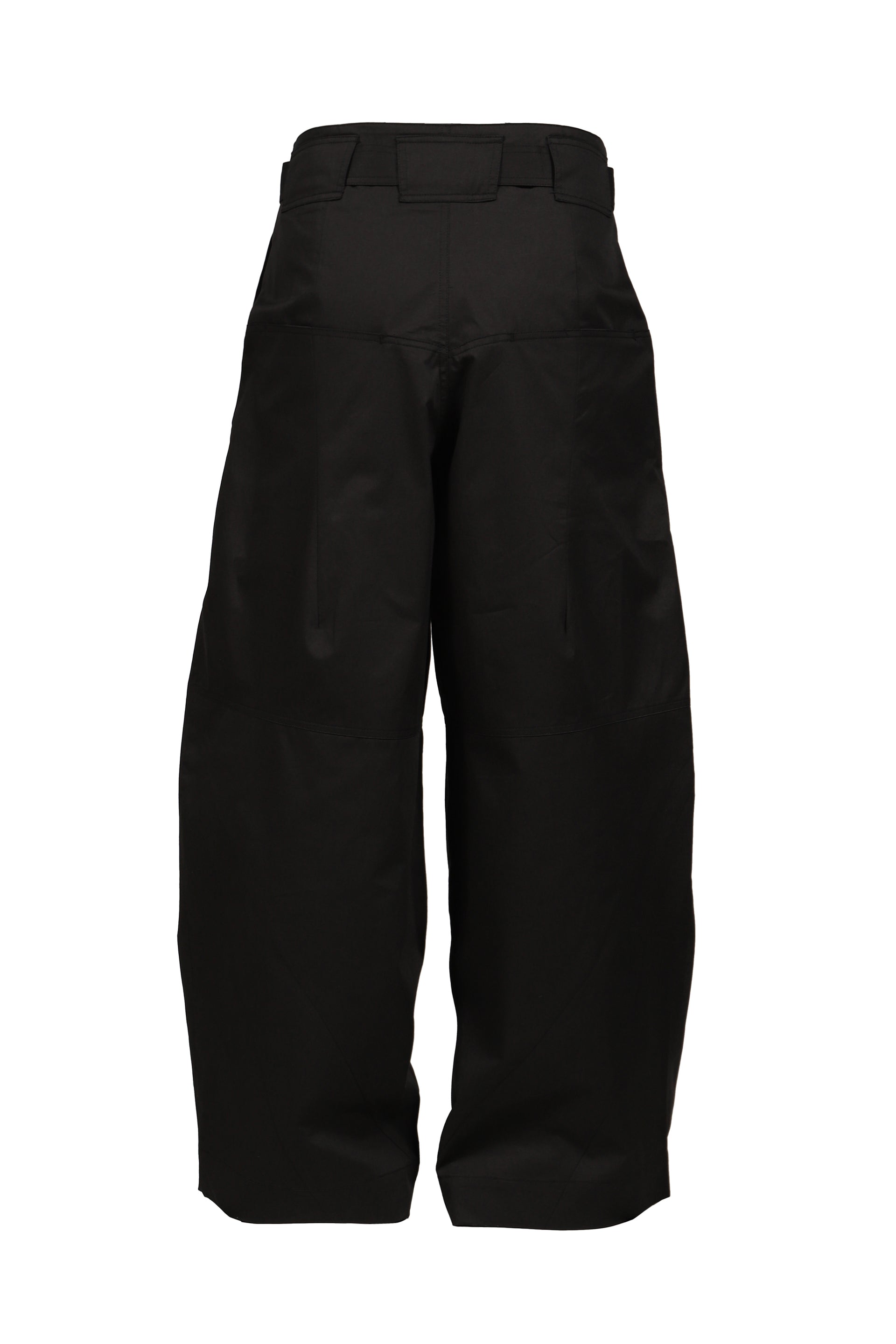 WIDE BELTED TROUSER (GEN 2) / BLK