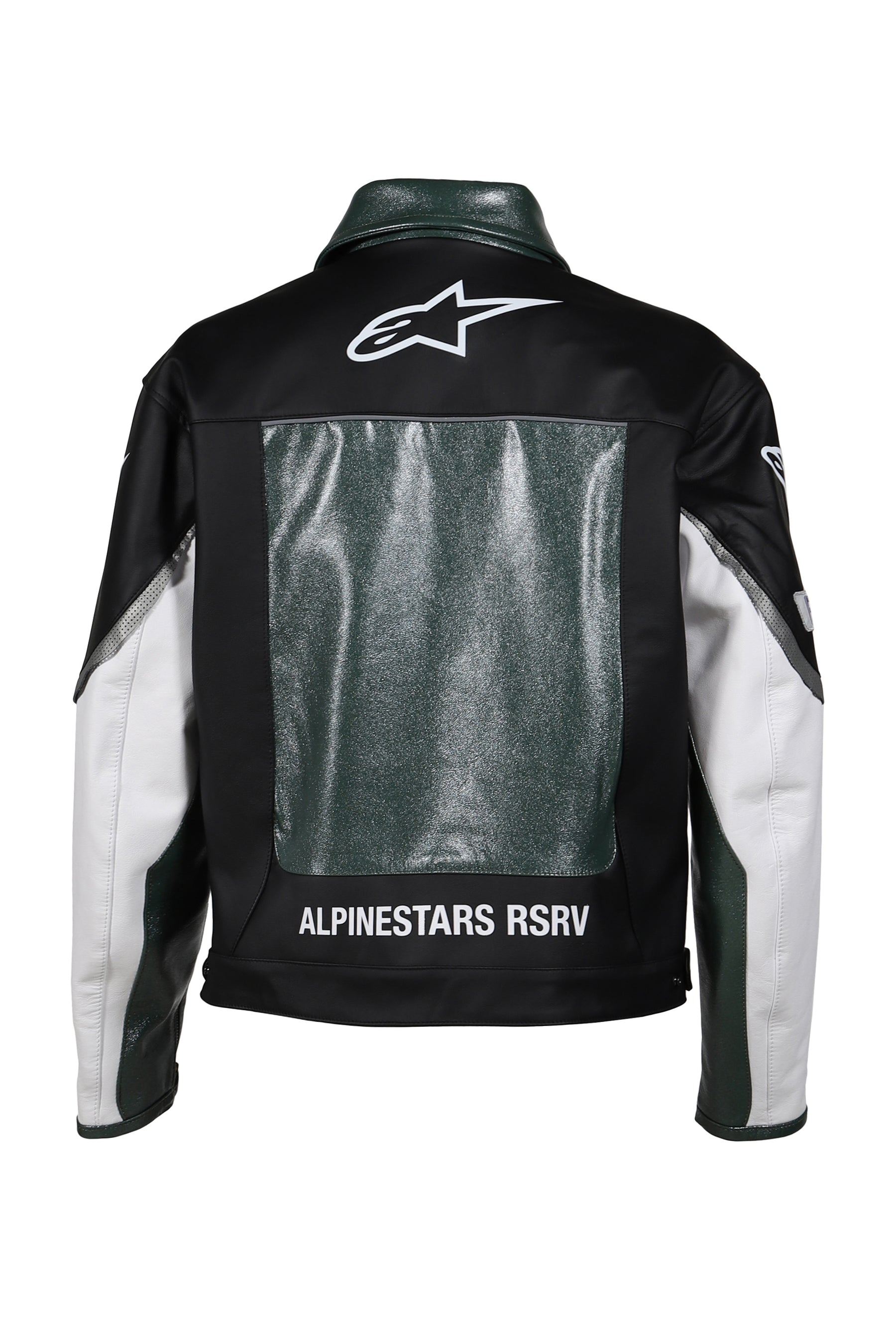 ALLOY LEATHER JACKET / GRN 