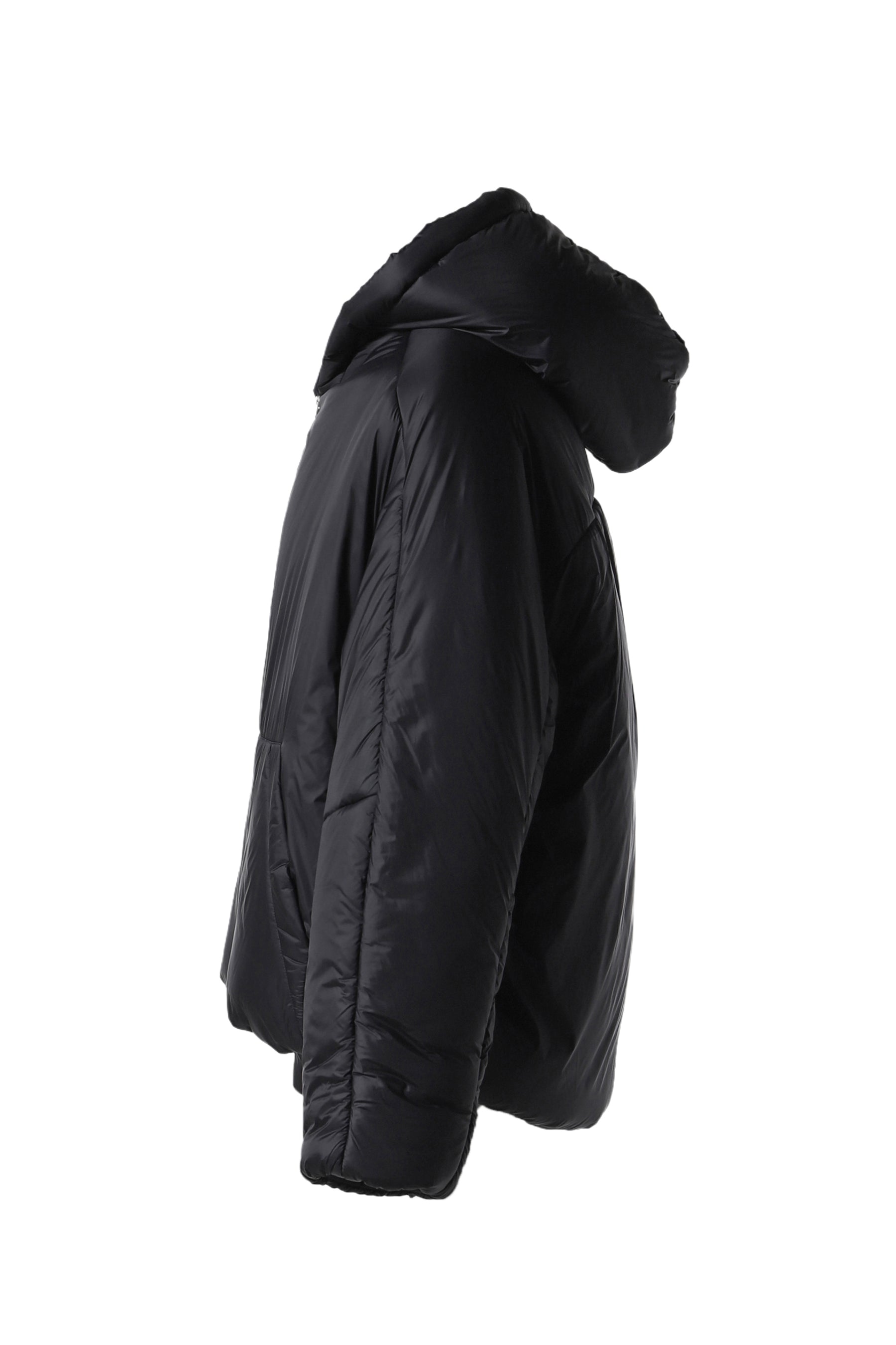 PADDED HOODED JACKET / BLK