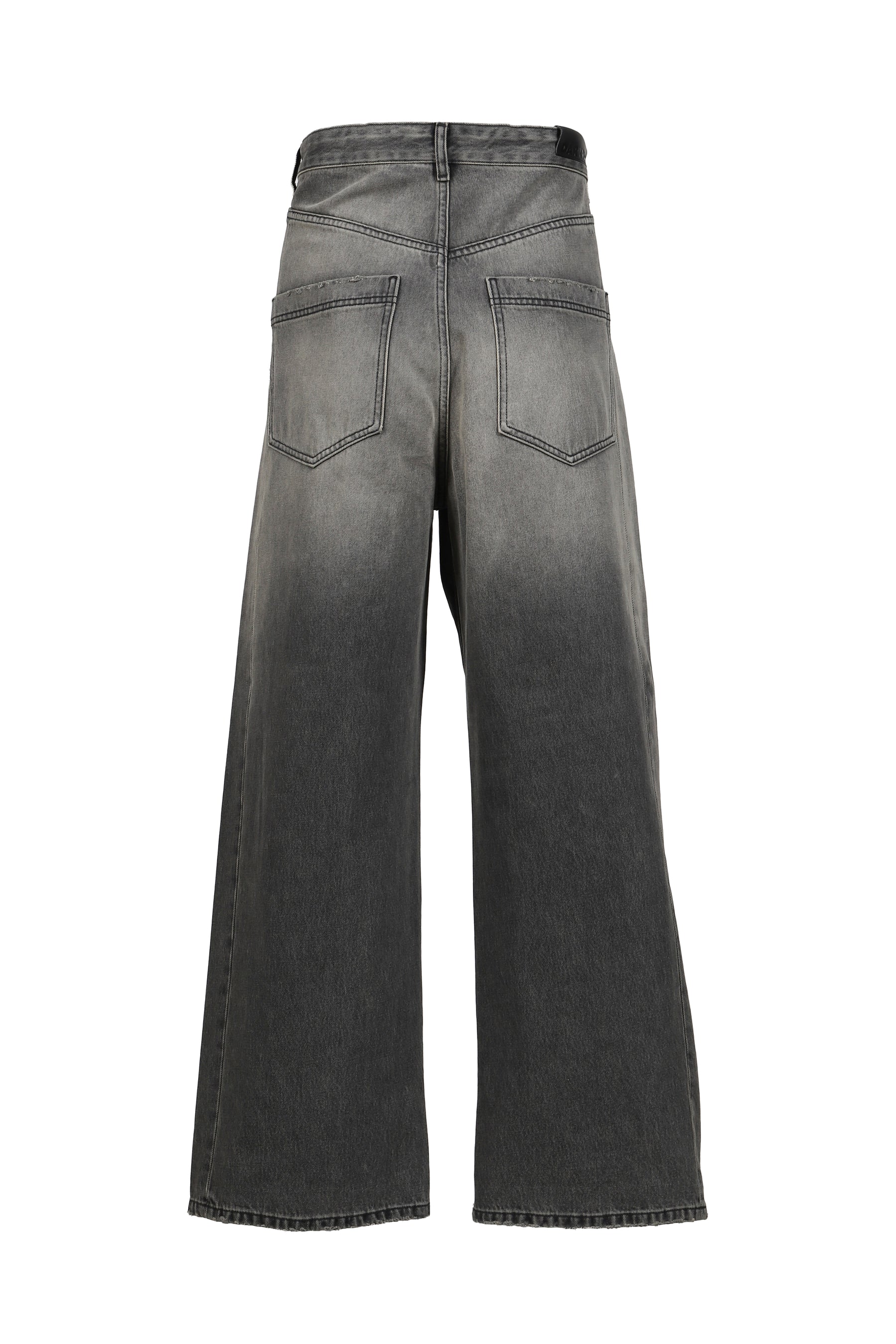 INED - FOLD OVER DENIM / BLACK 