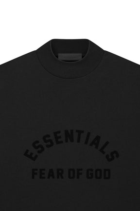 ESSENTIALS LS TEE / BLK