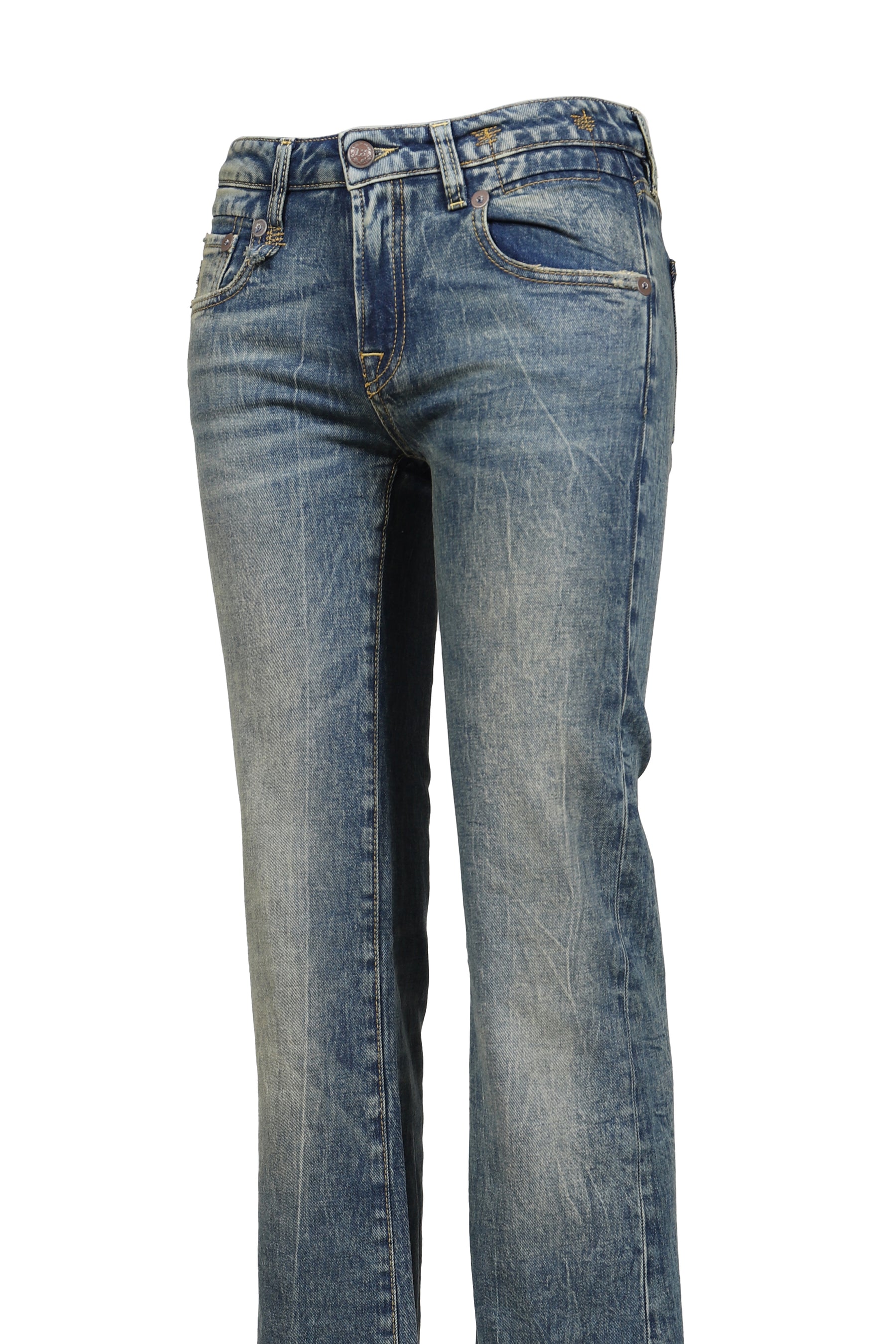 BOY FLARE JEAN / KELLY STRETCH BLU