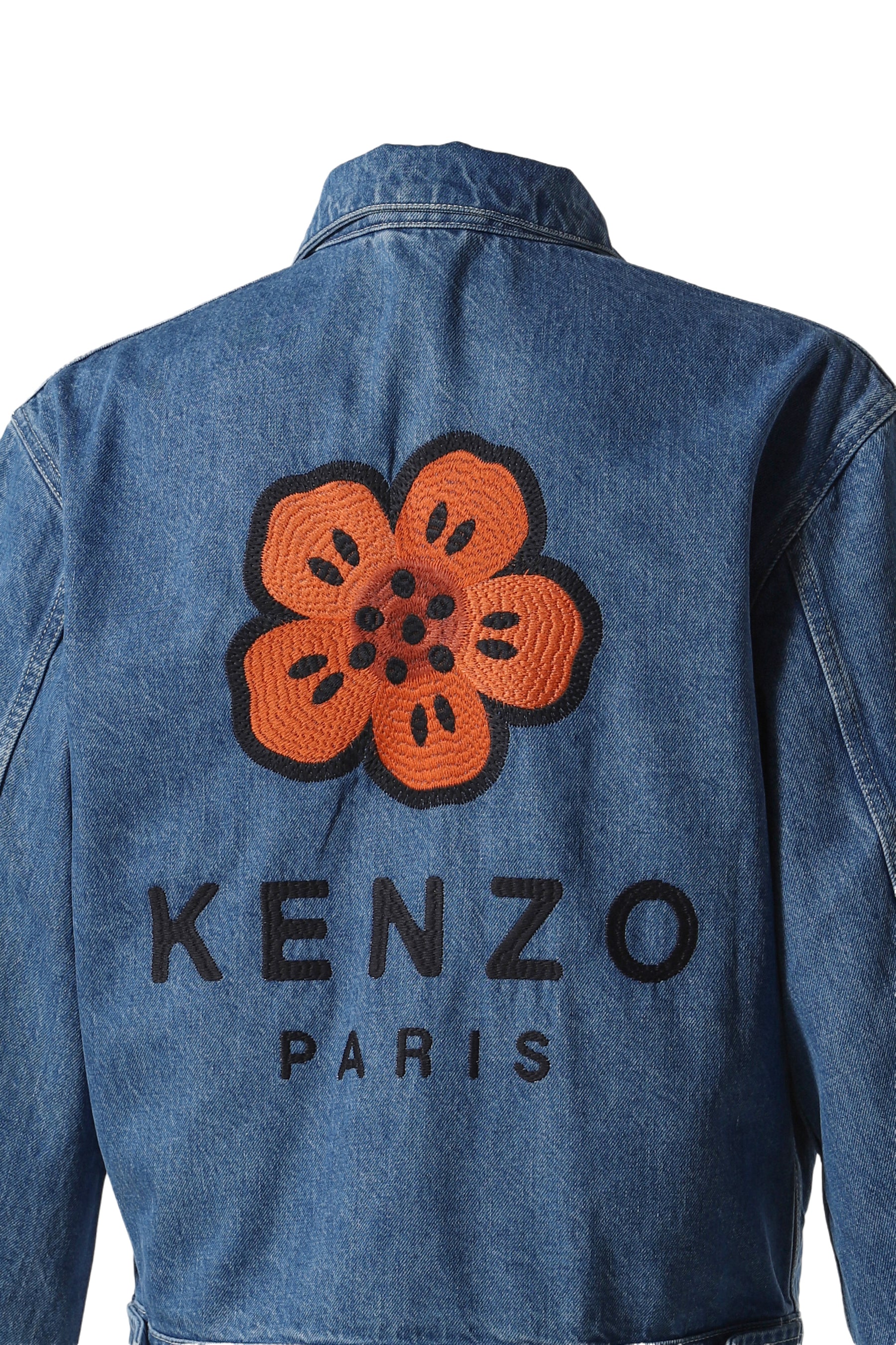 TRUCKER JACKET BOKE FLOWER / STONE BLEACHED BLU