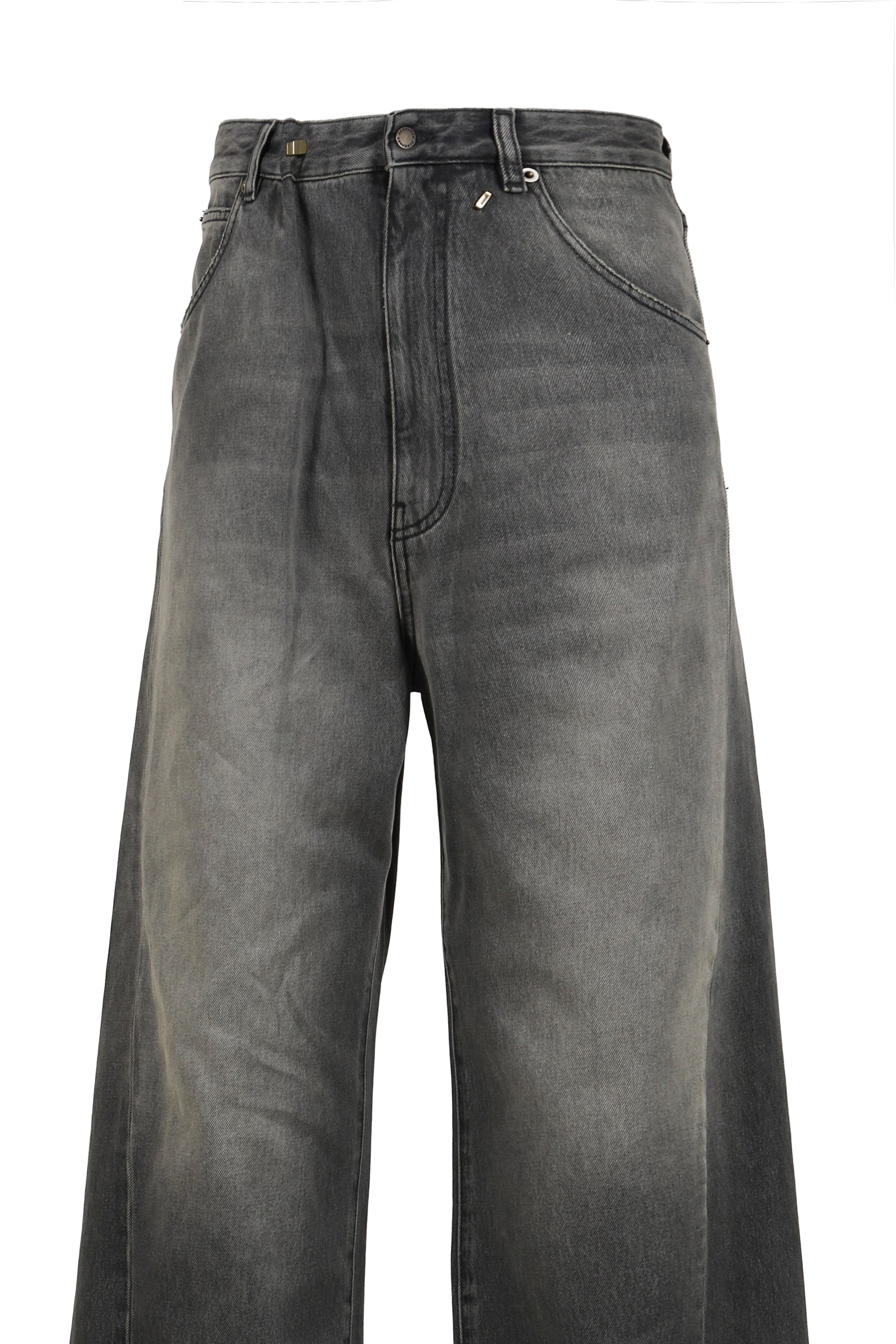 INED - FOLD OVER DENIM / BLACK 