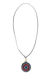 SHOULDER CIRCLE COIN CASE / BLUE