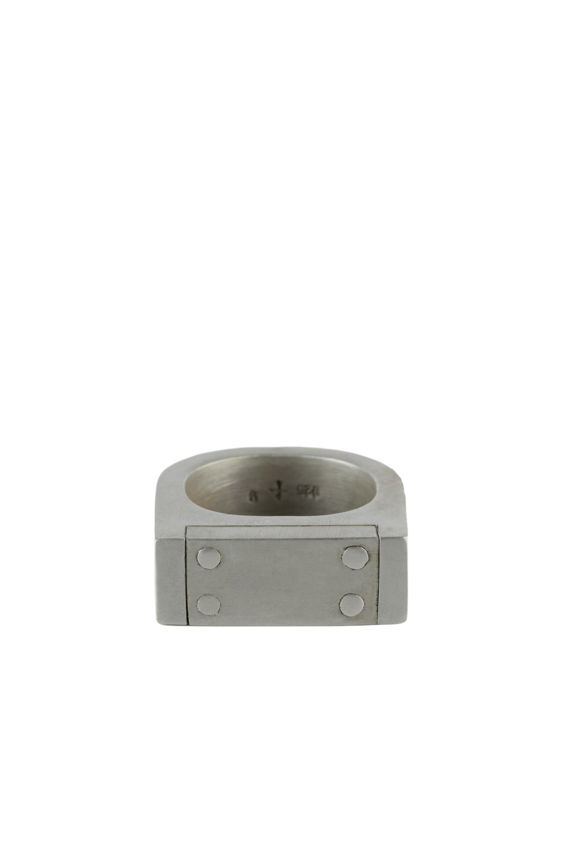 PLATE RING SINGLE (9MM, DA) / SIL