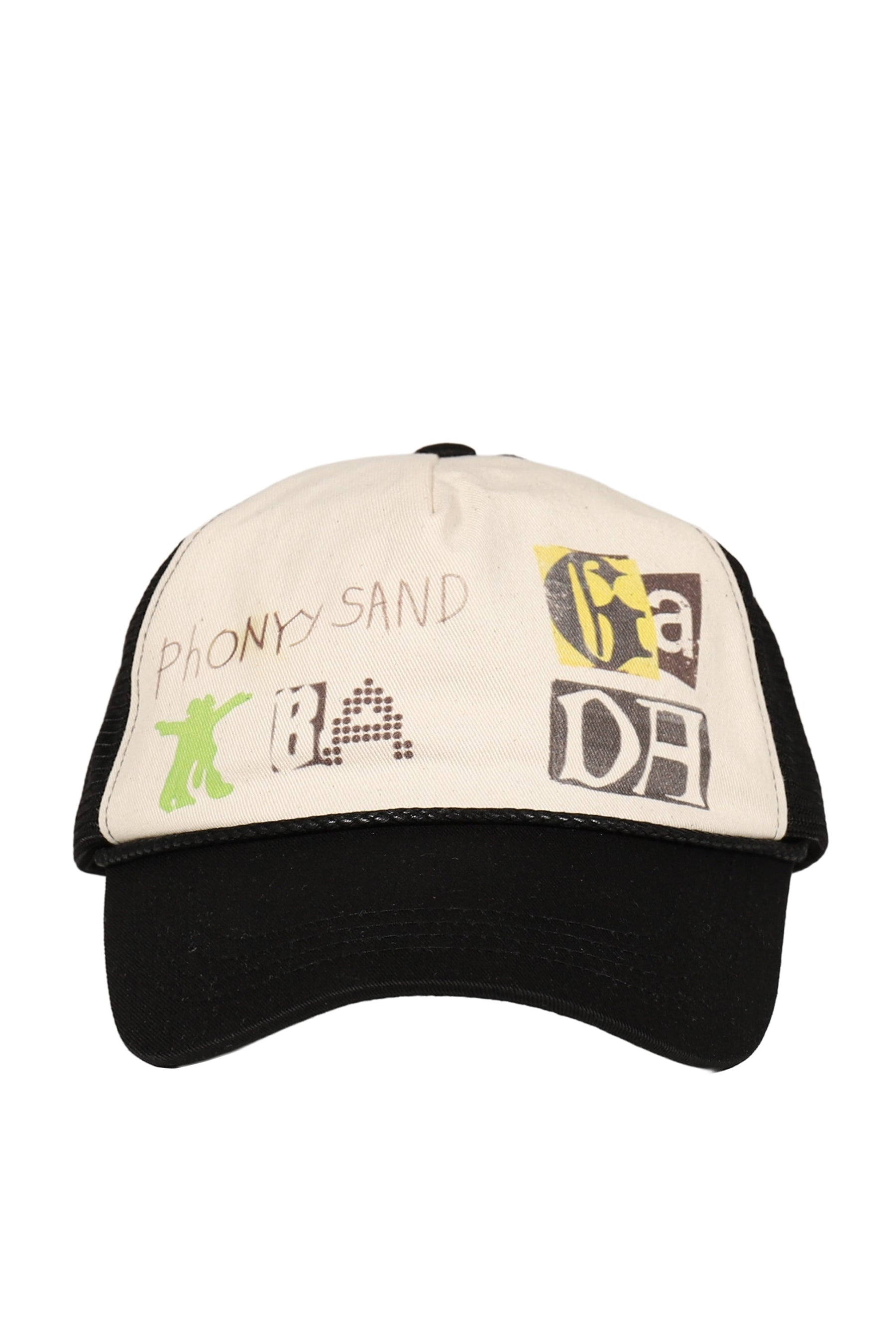 YY PHONETIC TRUCKER CAP / BLK