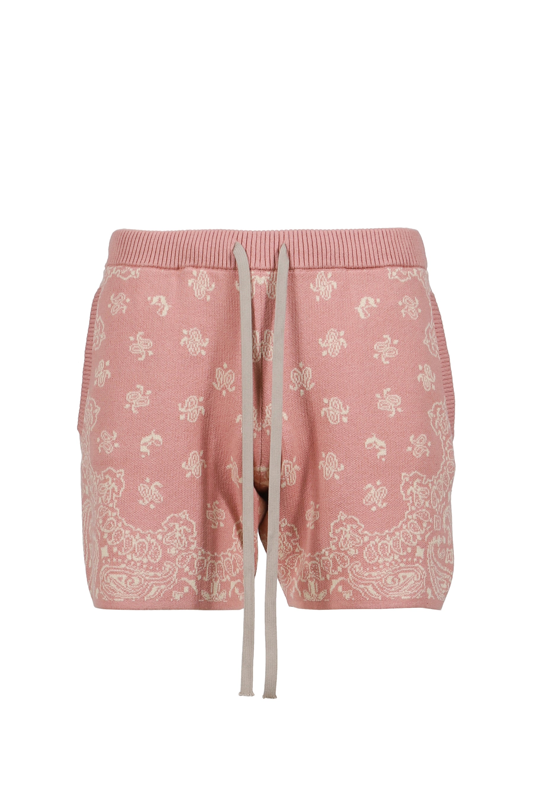 PAISLEY KNIT SHORTS / PNK
