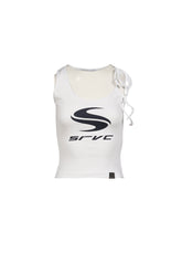 STRAP VEST / WHT