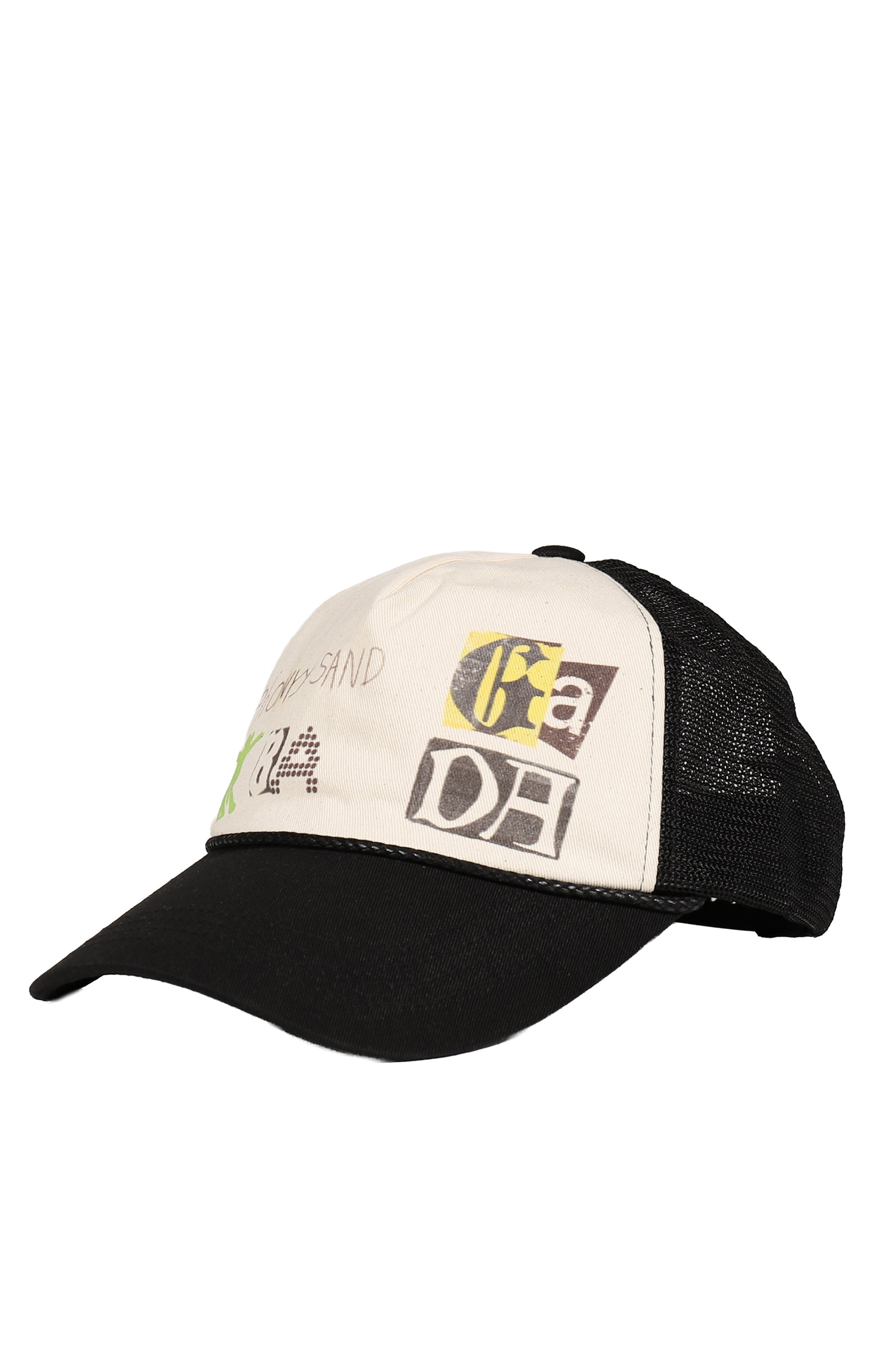 YY PHONETIC TRUCKER CAP / BLK