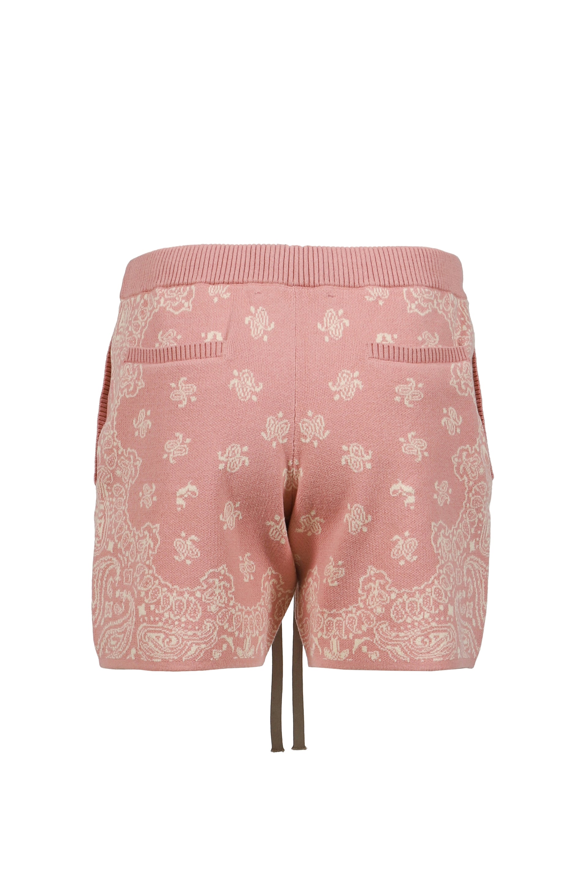 PAISLEY KNIT SHORTS / PNK