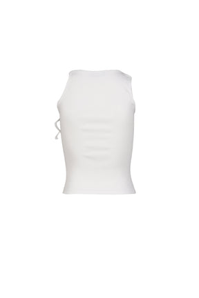 STRAP VEST / WHT