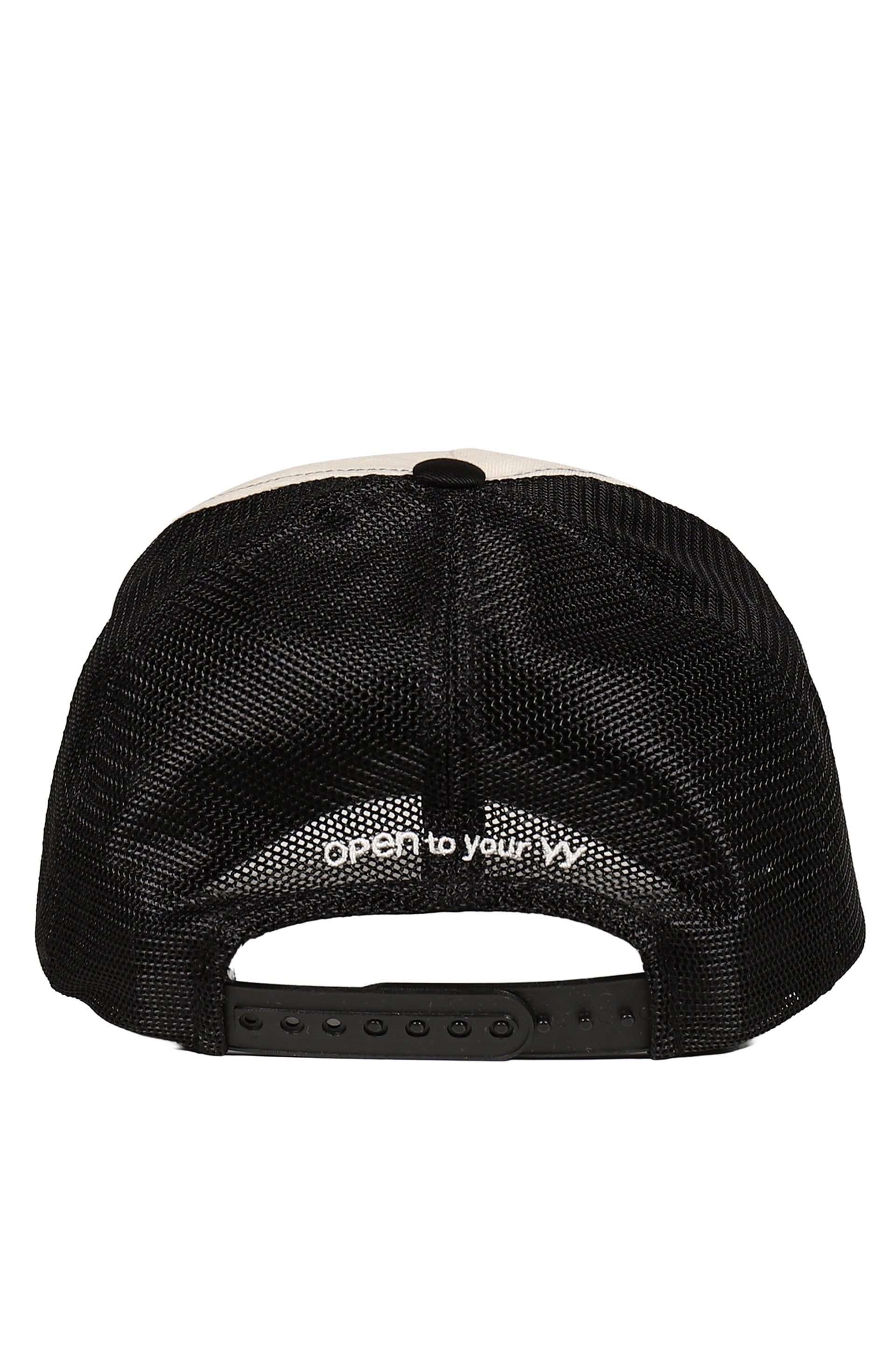 YY PHONETIC TRUCKER CAP / BLK