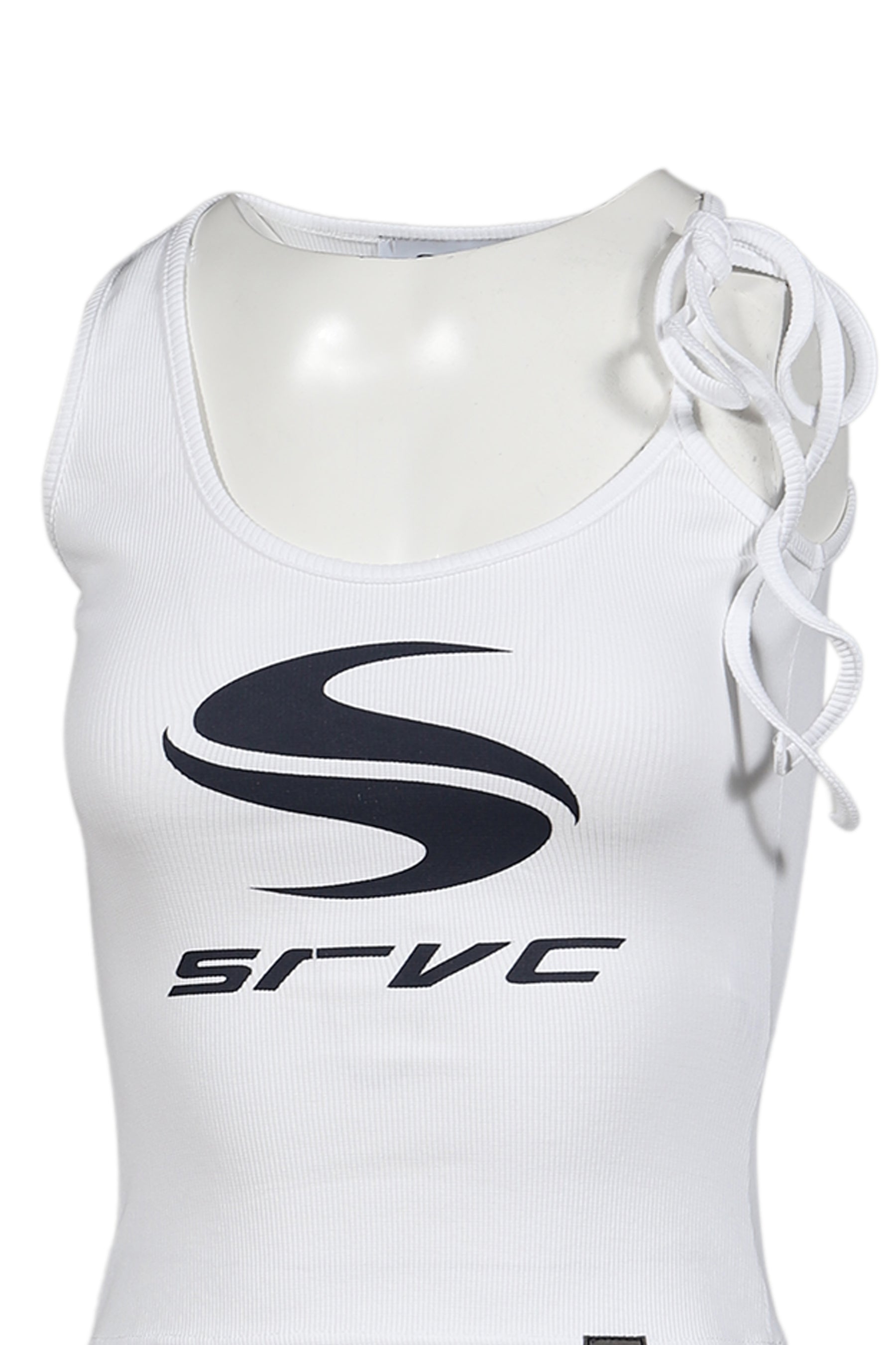 STRAP VEST / WHT