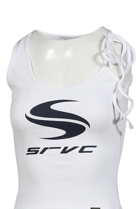 STRAP VEST / WHT