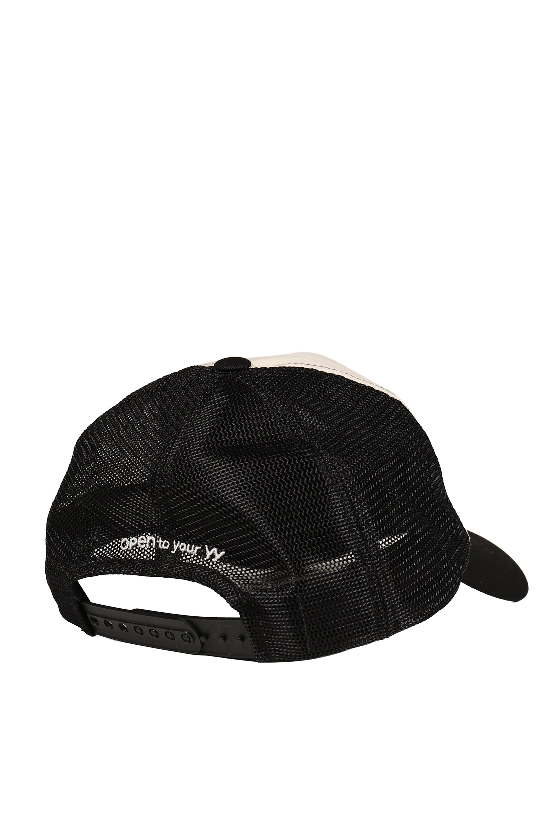 YY PHONETIC TRUCKER CAP / BLK