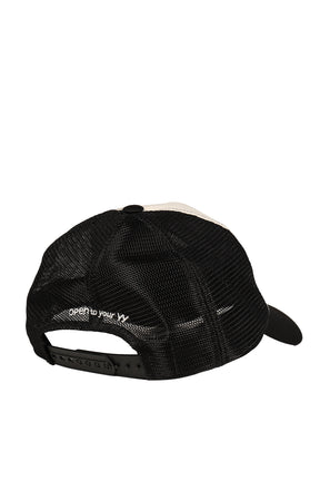 YY PHONETIC TRUCKER CAP / BLK