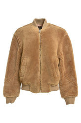 JACQUEMUS LE BLOUSON PILOU / CAMEL