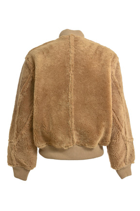 JACQUEMUS LE BLOUSON PILOU / CAMEL