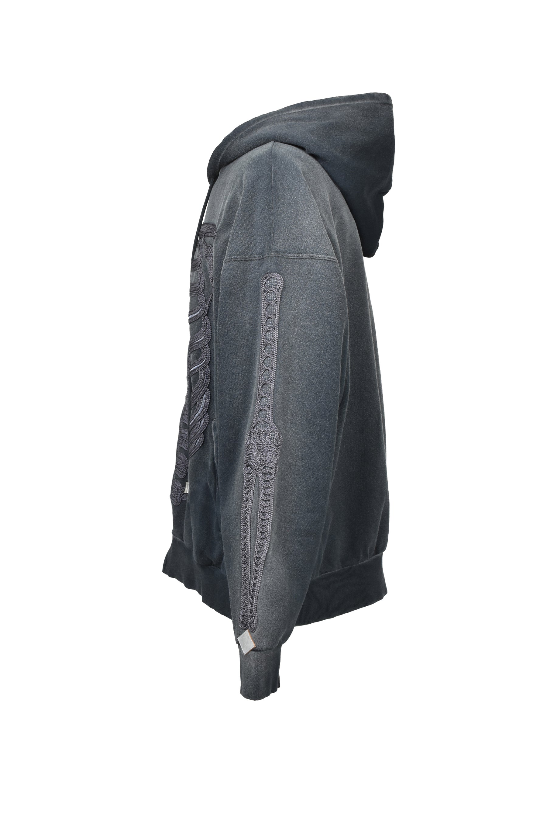 ZIP HOODIE (EXCLUSIVE) / BLACK 