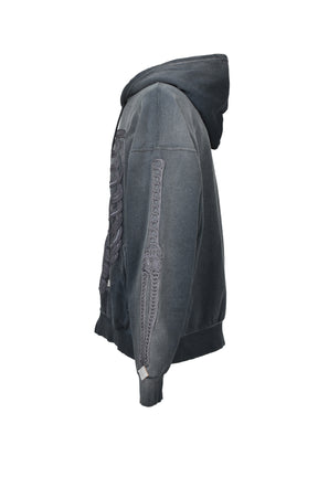 ZIP HOODIE (EXCLUSIVE) / BLACK 