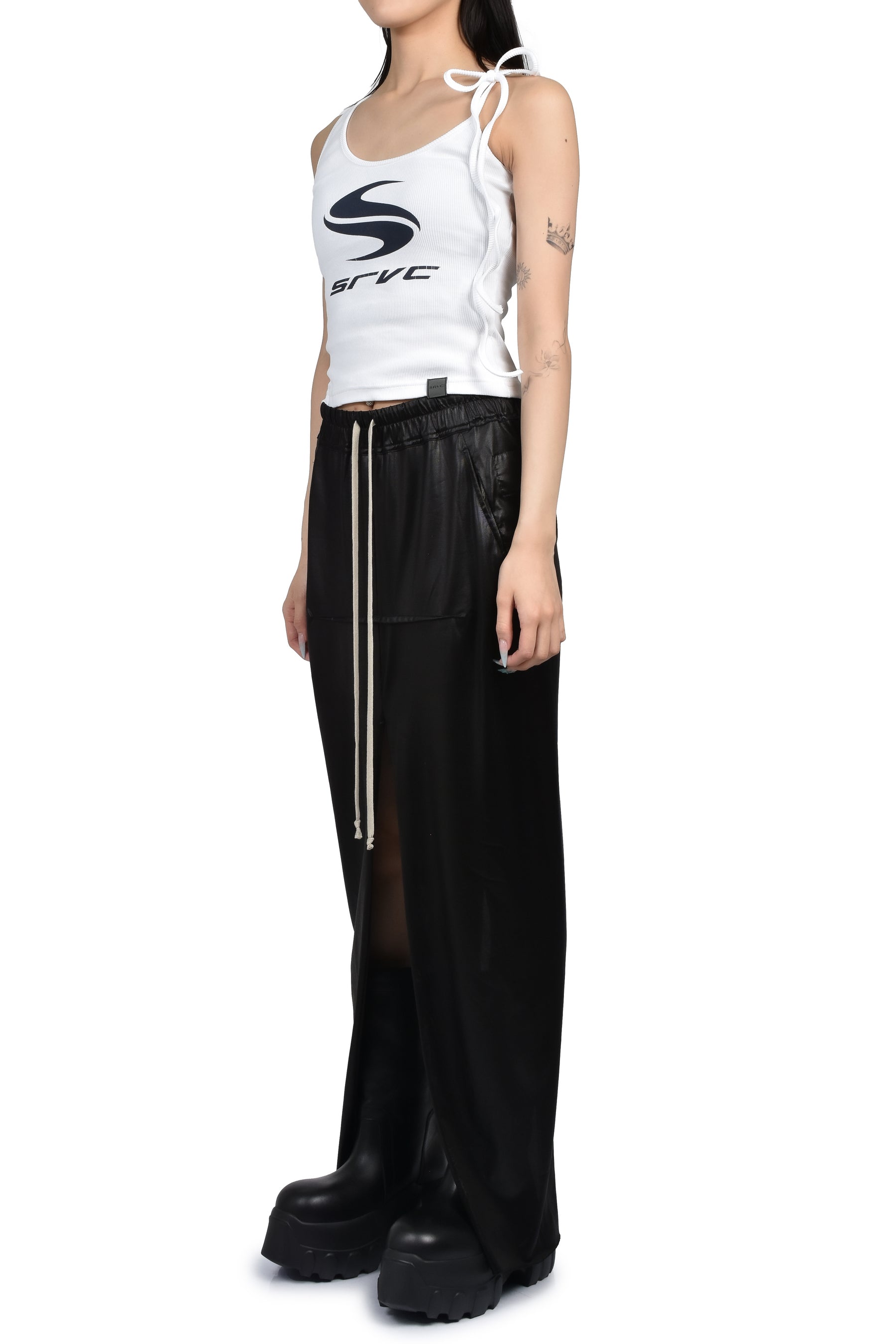 STRAP VEST / WHT
