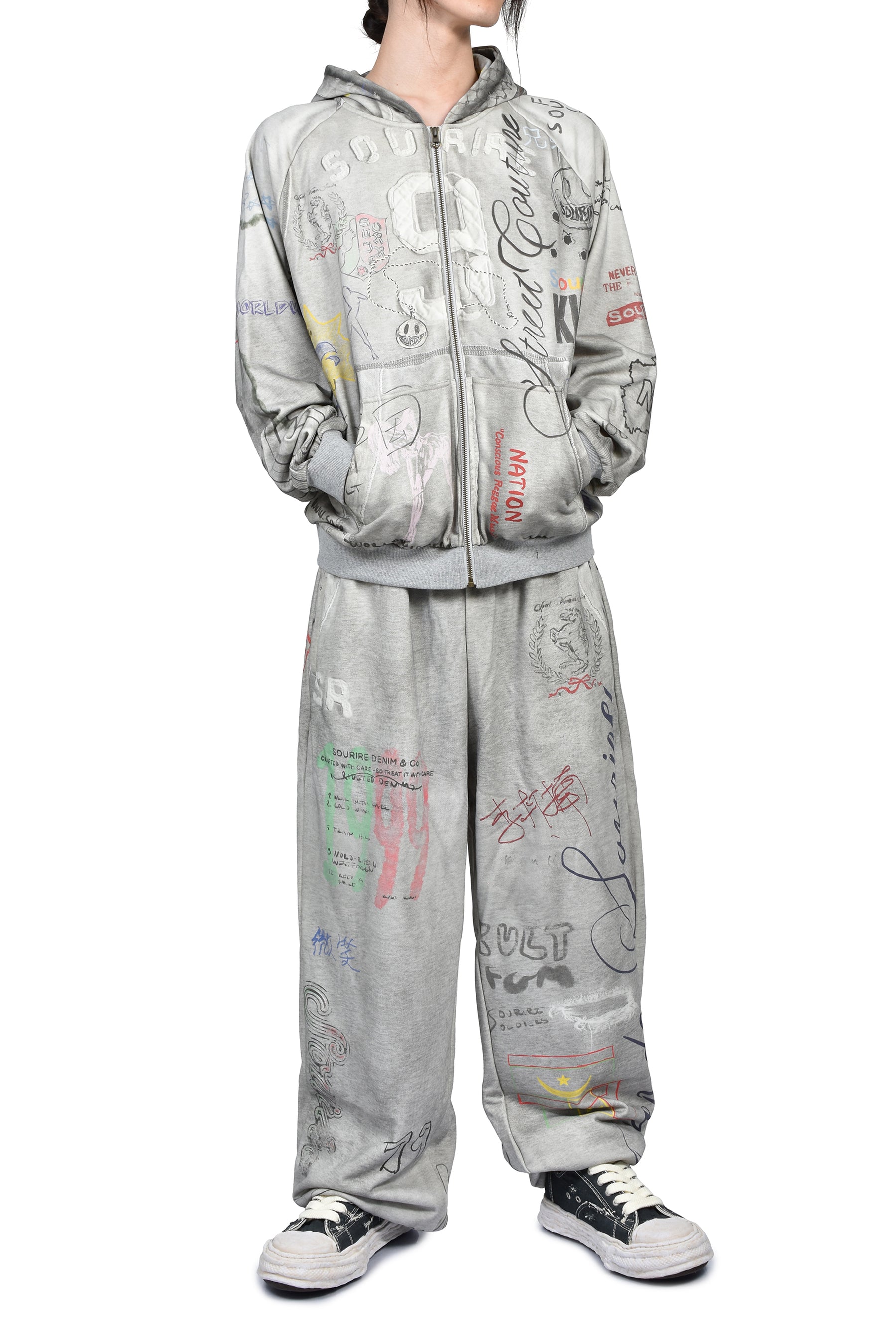 TAGGED SWEATPANTS / GRY