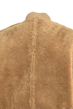 JACQUEMUS LE BLOUSON PILOU / CAMEL