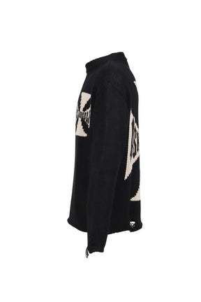 RIDER CROSS KNIT / BLACK 