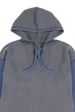 WAFFLE MEXICAN HOODIE / CCL/BLU